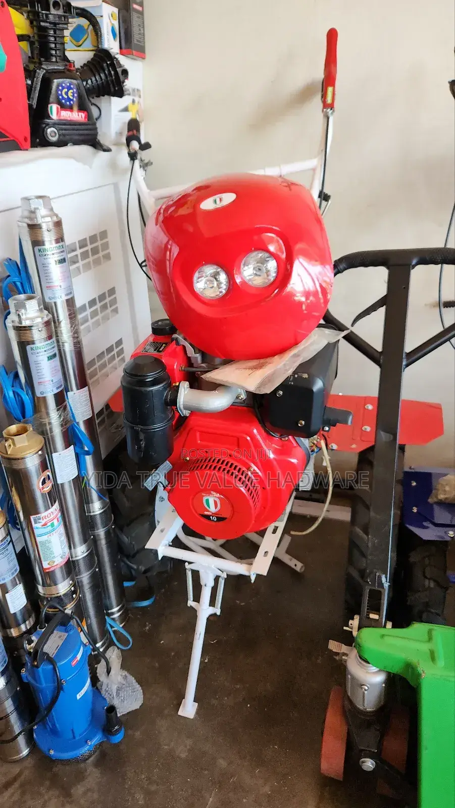 Diesel Garden Tiller
