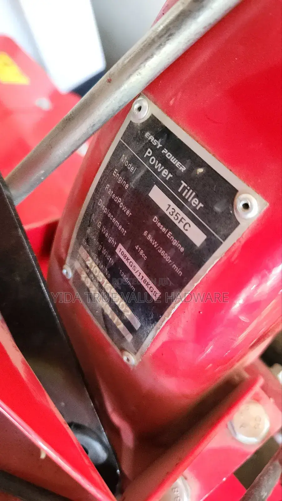 Diesel Garden Tiller