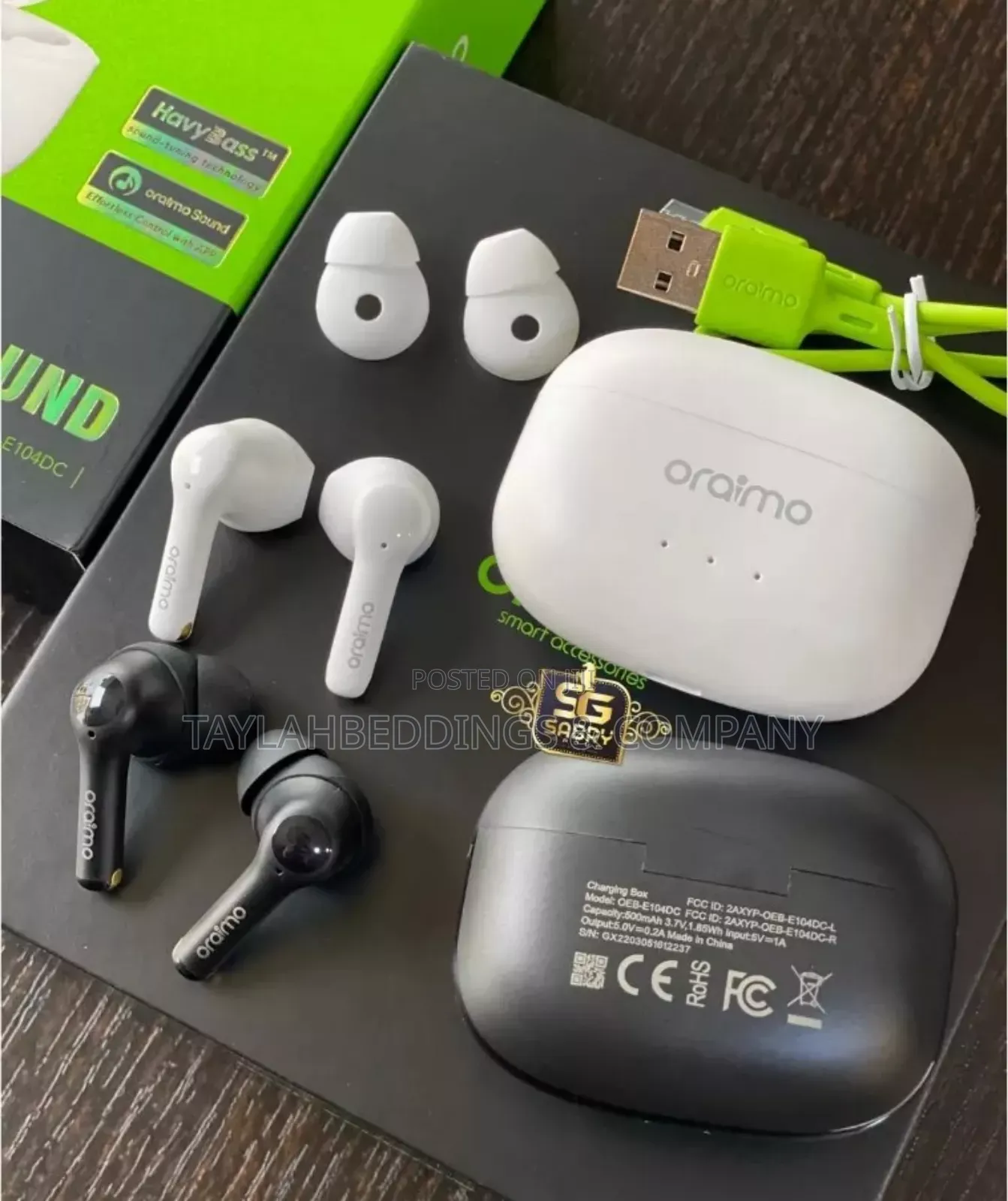 Oraimo Free Pod 3C Tylor Your Sound White