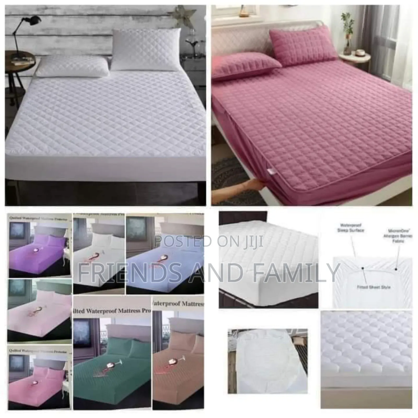 Mattress With Mattress Protector 6*5*6. Inches