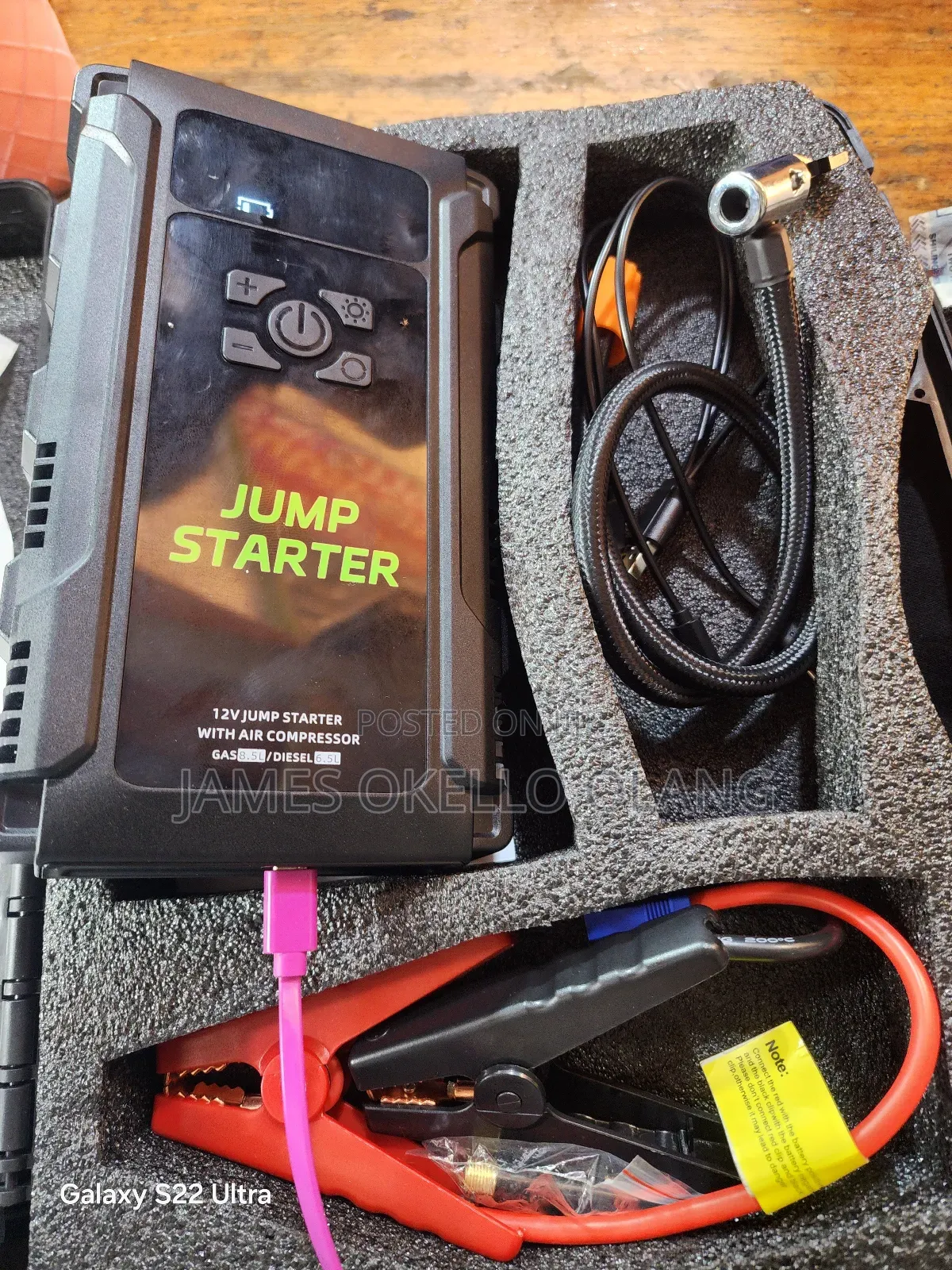 24v/12v Jump Starter Kit .