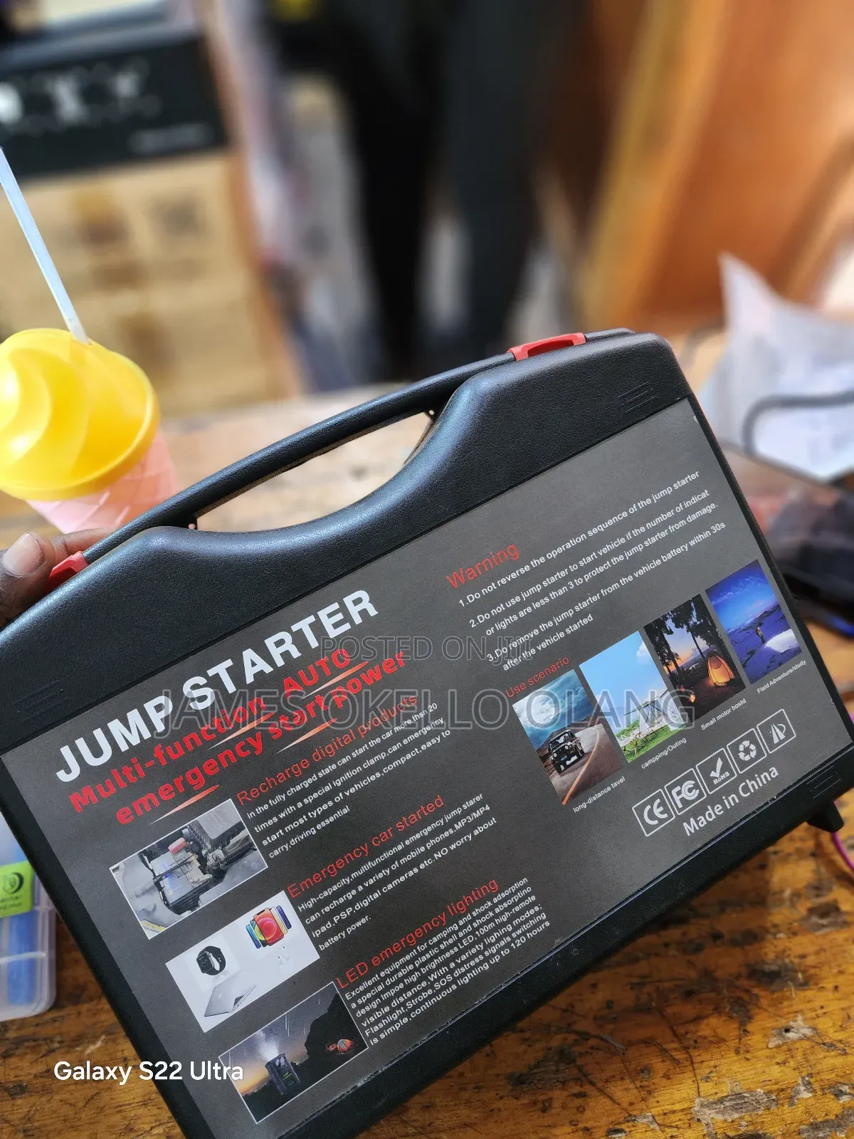 24v/12v Jump Starter Kit .