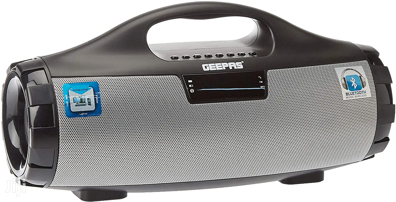 Geepas Portable Rechargeable Bluetooth Speaker System