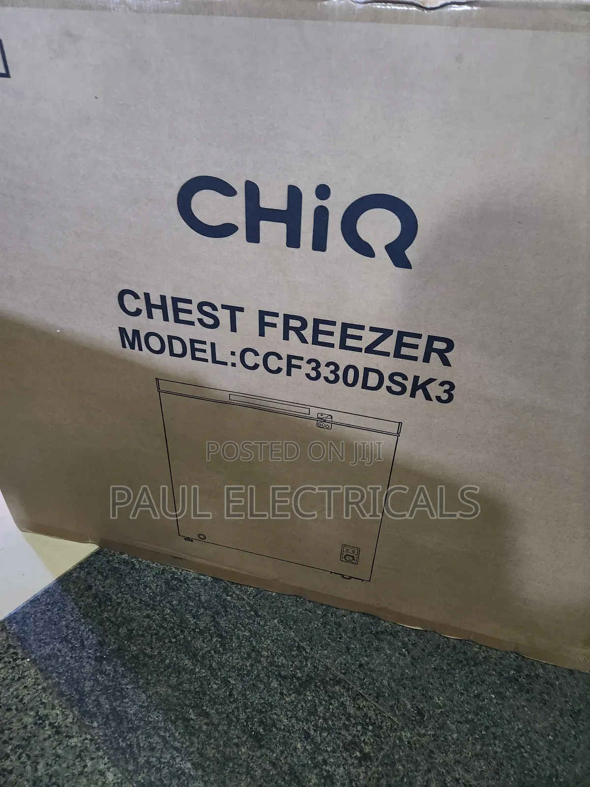 Chiq Chest Freezer 330L