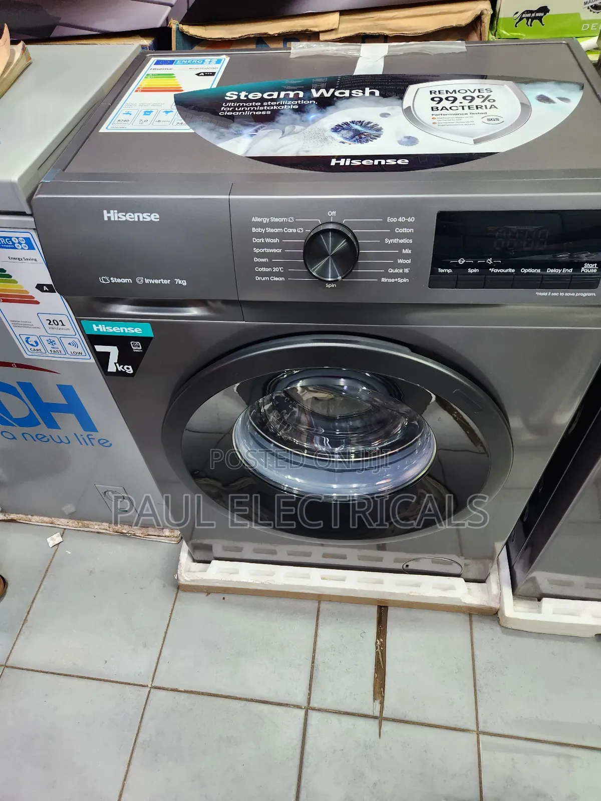 Hisense Washing Machine Front Loader 7kg