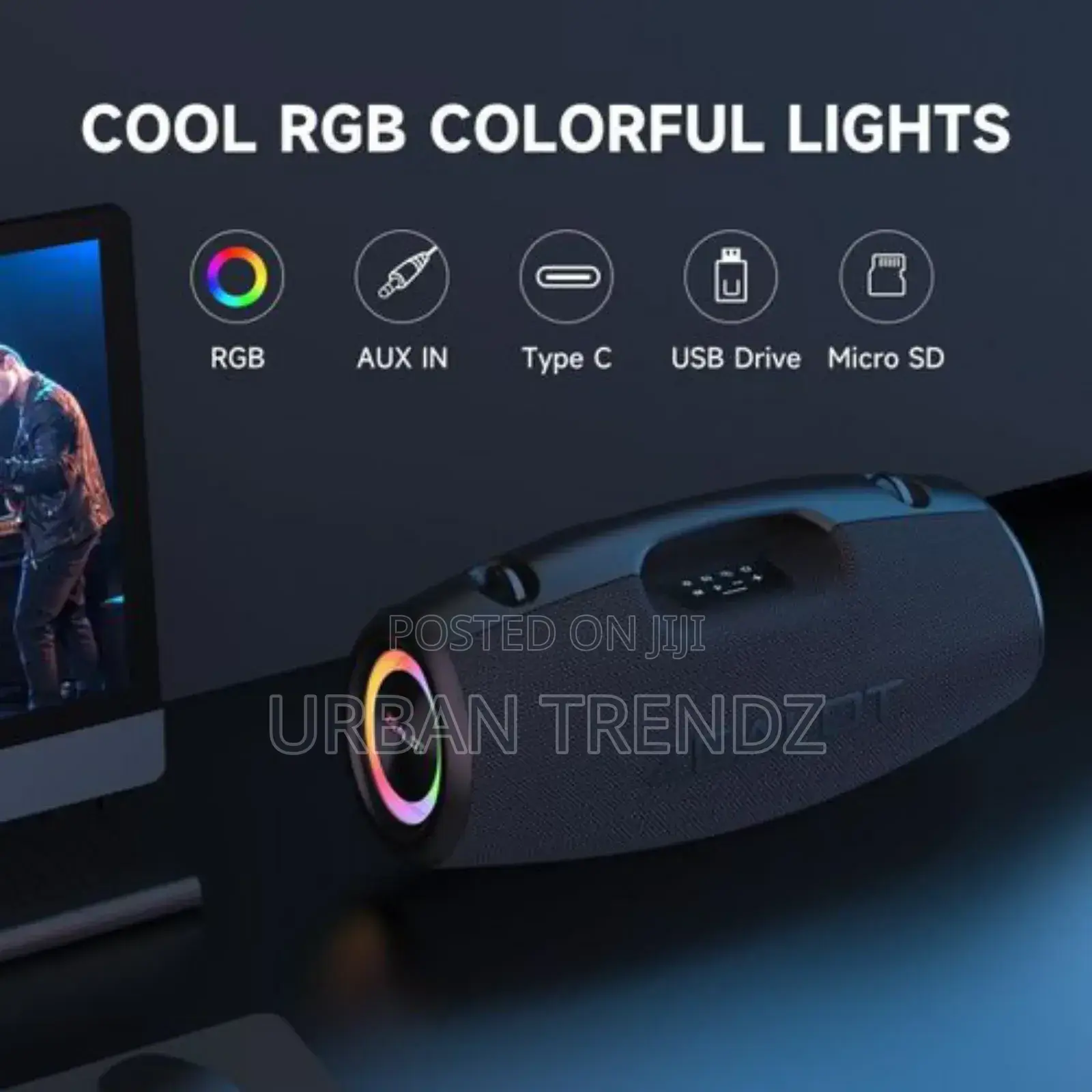 Zealot Portable Rechargable Bluetooth Speakers, S78 120W