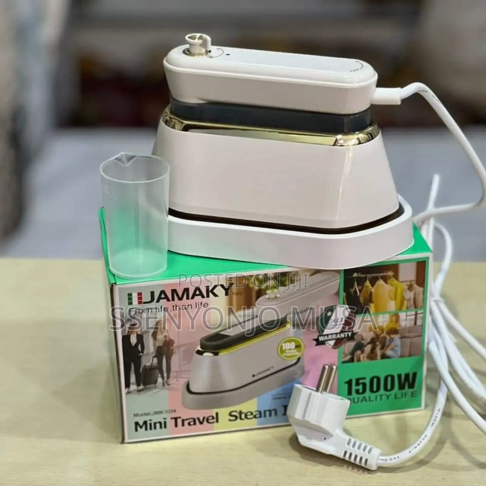 Jmk1034 Mini Travel Steam Iron | Portable Compact Design