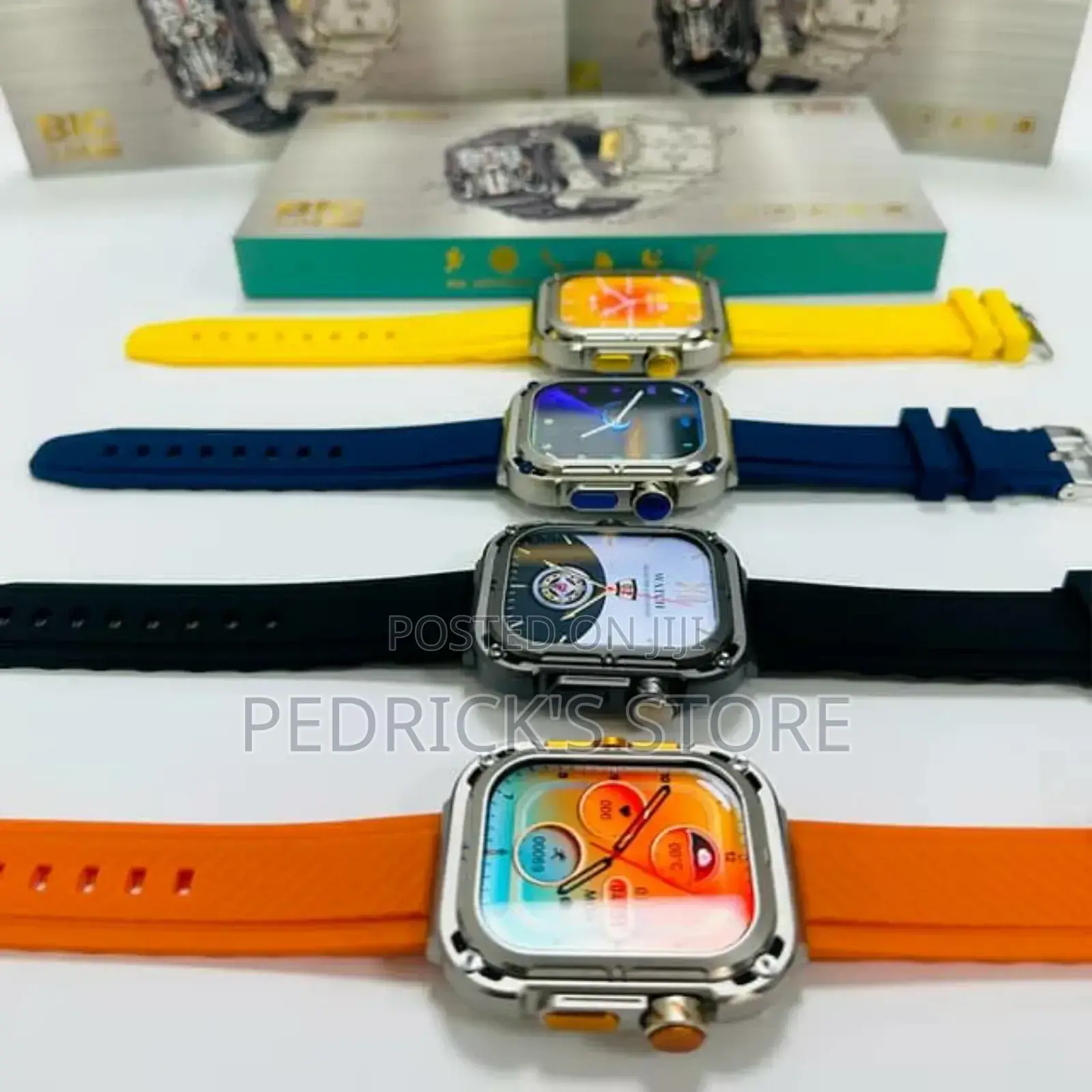 Fully Waterproof Smart Watch, Wireless Charging.