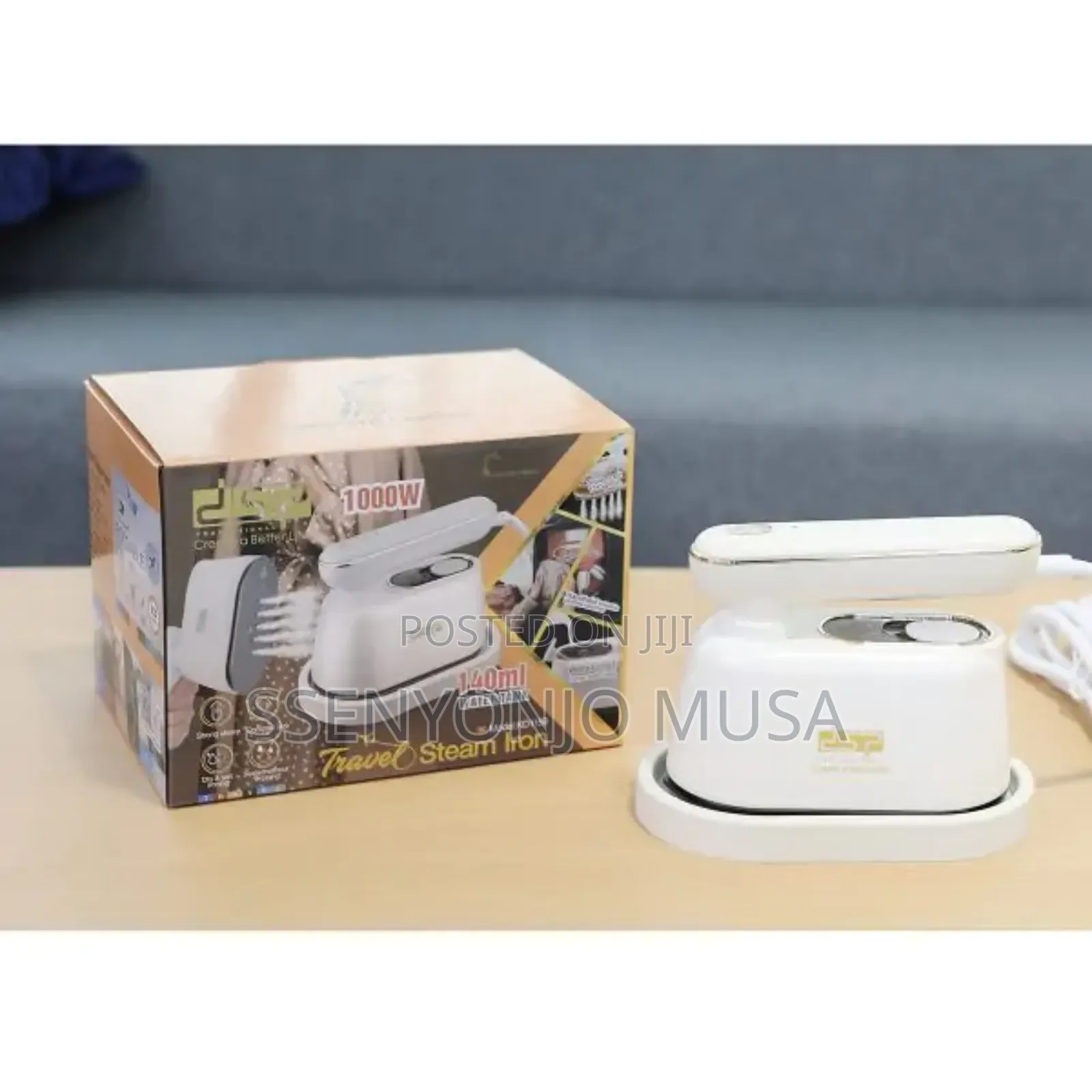 DSP Travel Steam Iron Kd1159 | 1000w Compact Design