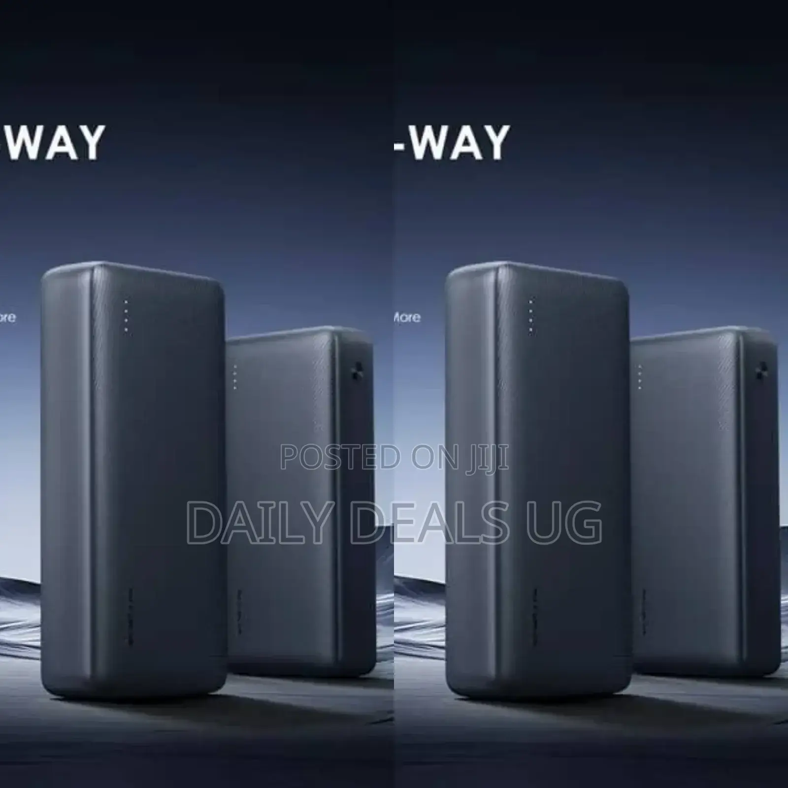 Black Power Bank Oraimo 20000mah