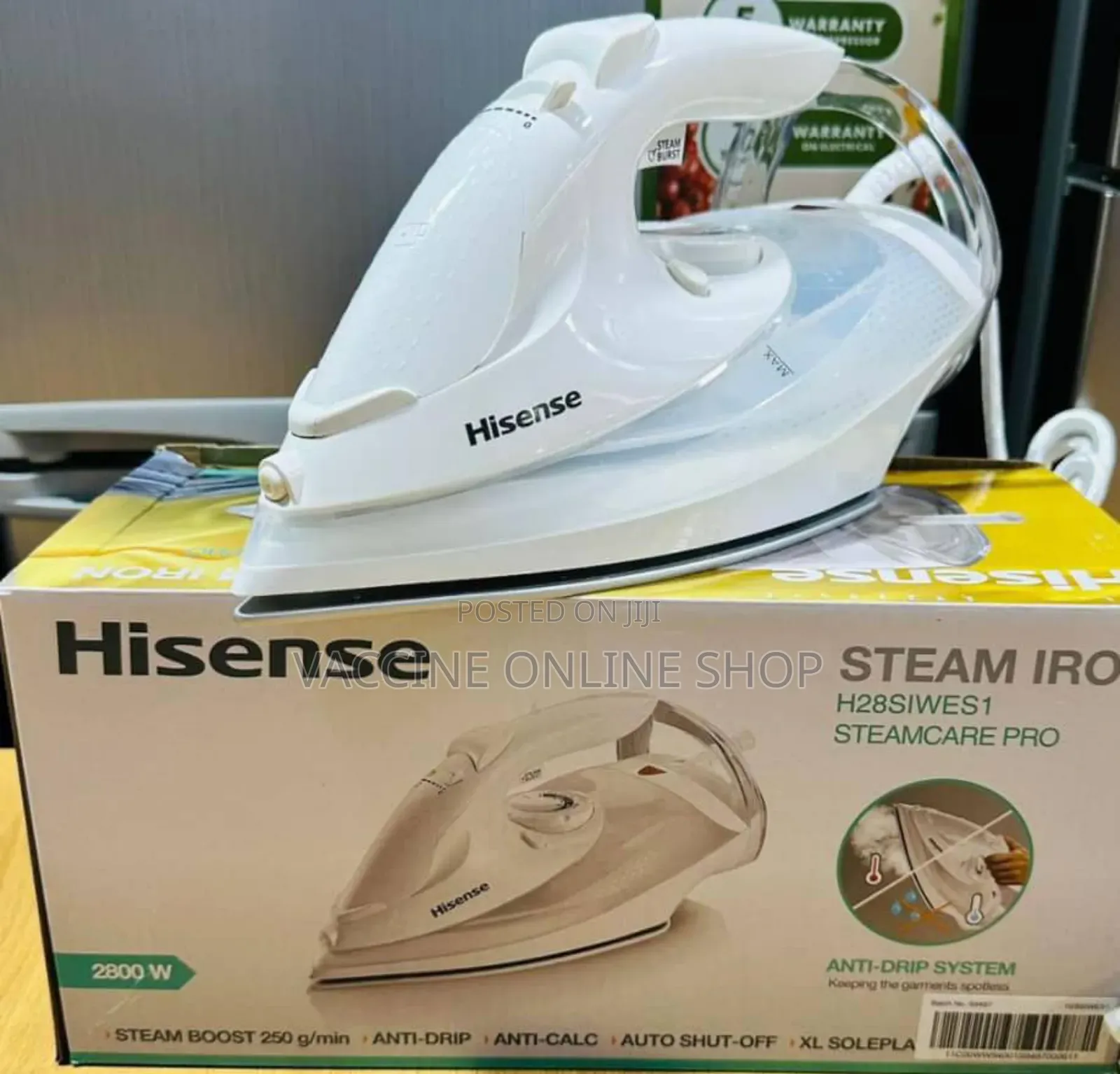 Hisense 2800W Steam Iron /Hisense 2800W Steam Iron