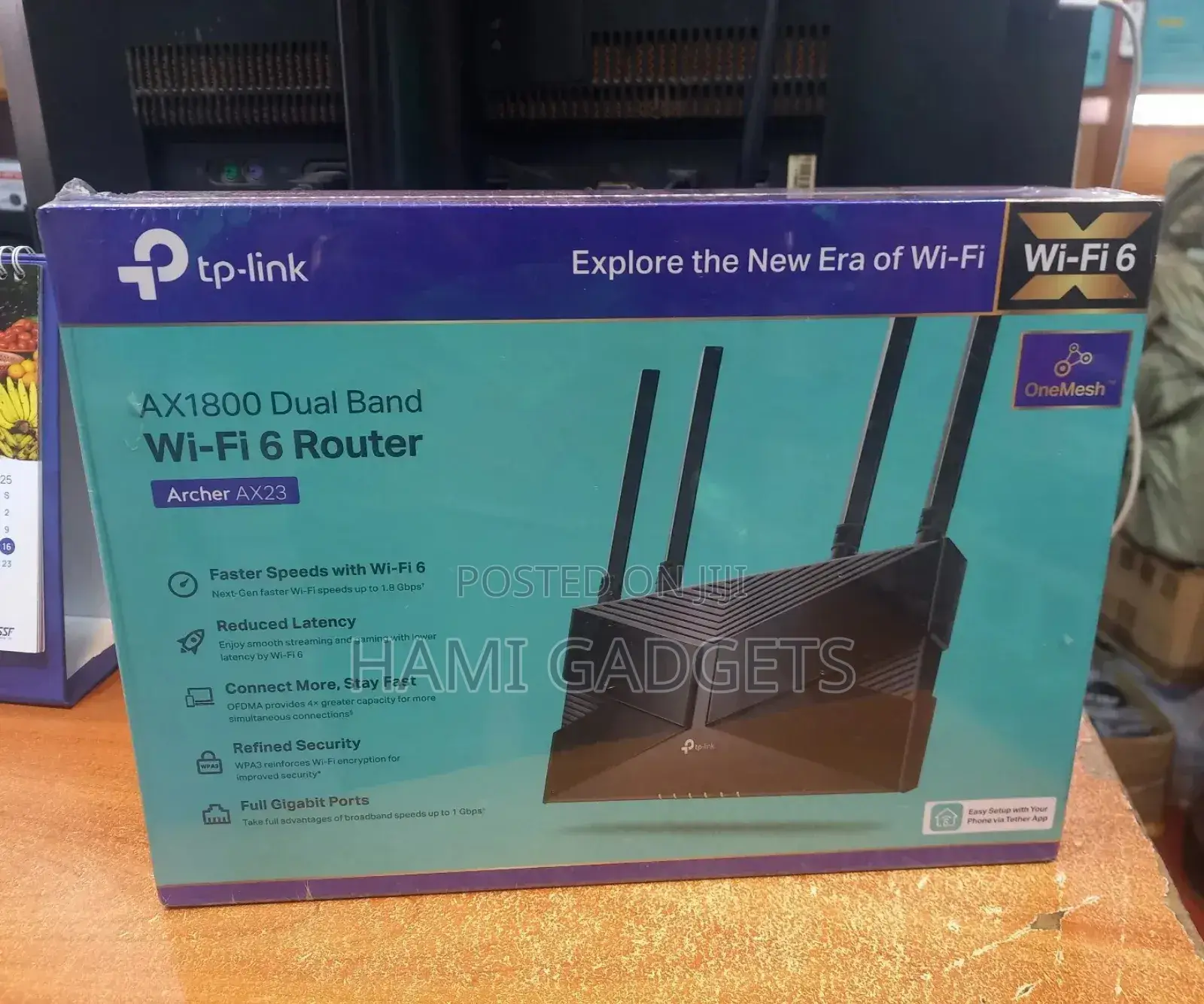 Tplink Wifi6 Router AX1800 Daul Band Archer Ax23