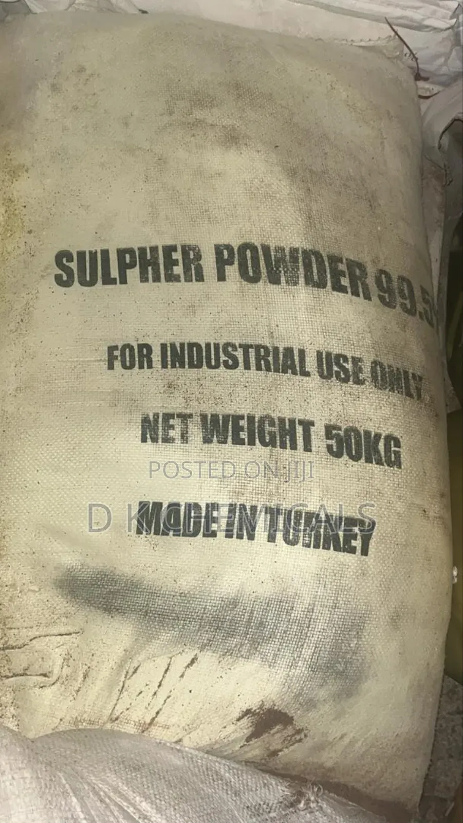 Sulphur Bag for Cosmetics and Medicine