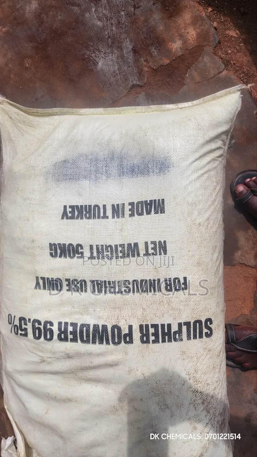 Sulphur Bag for Cosmetics and Medicine