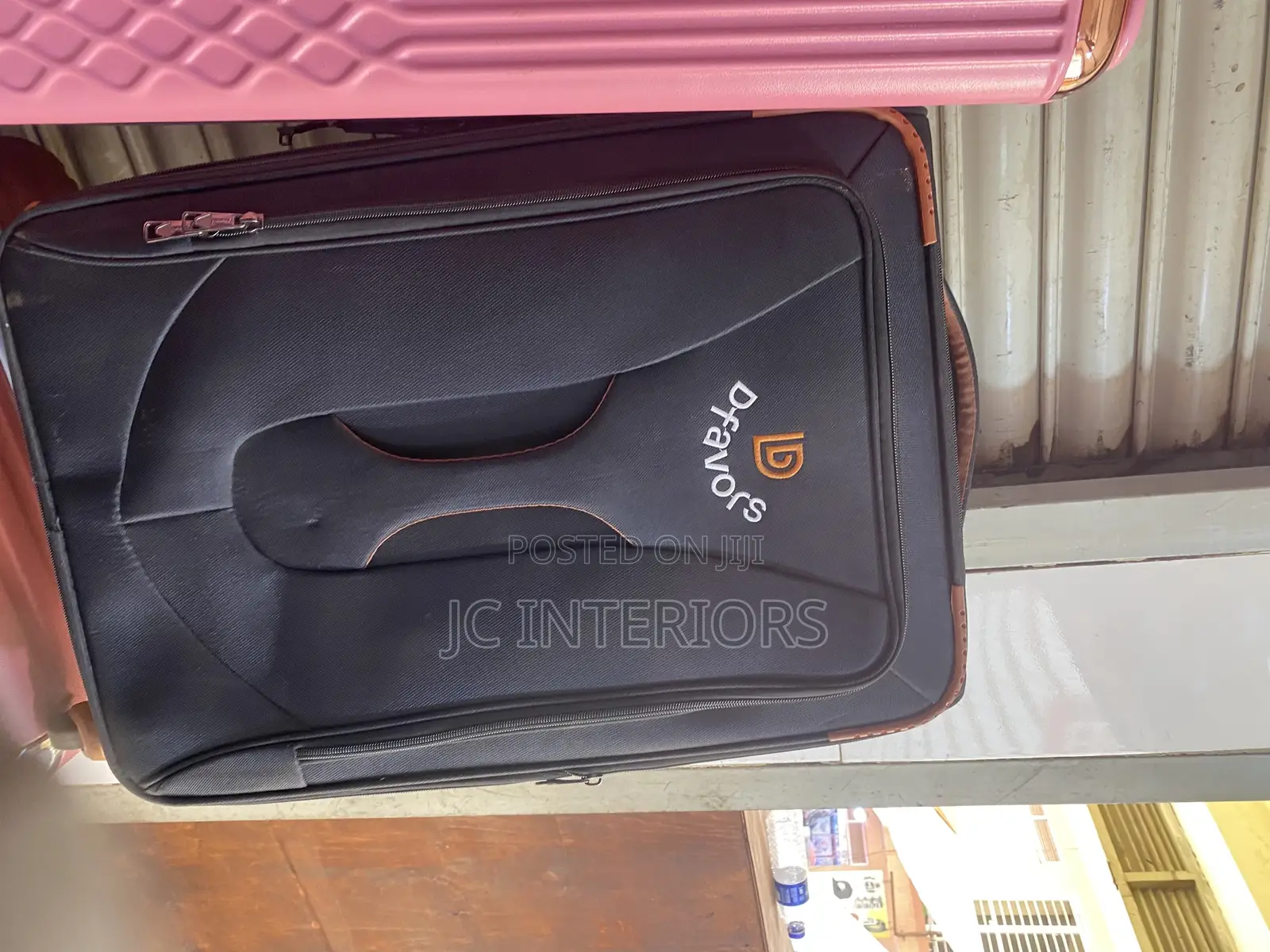 Medium Size Leather Suit Case