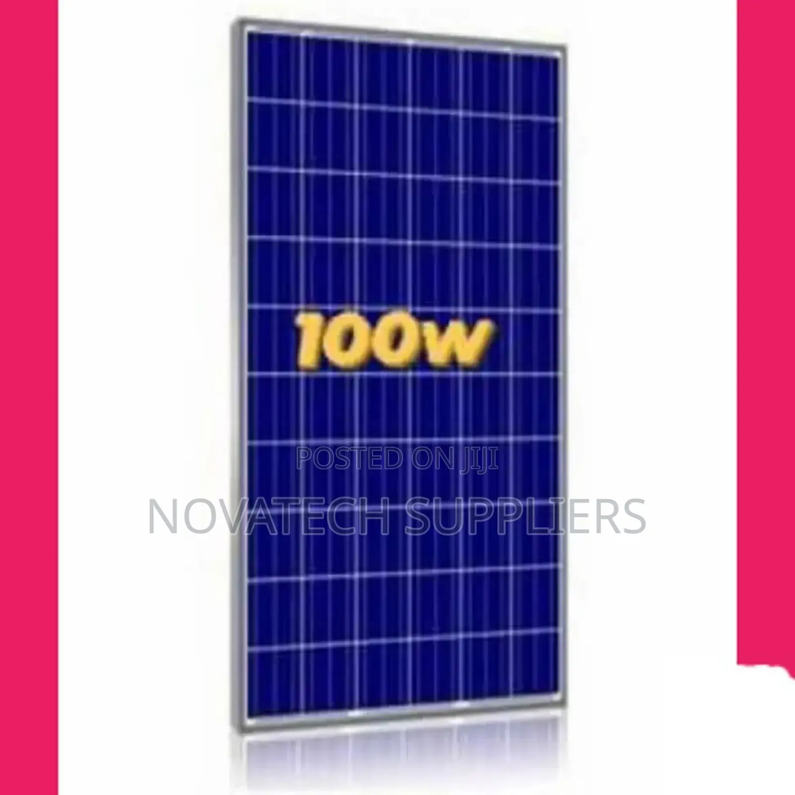 100W Mono Crystalline Solar Panels