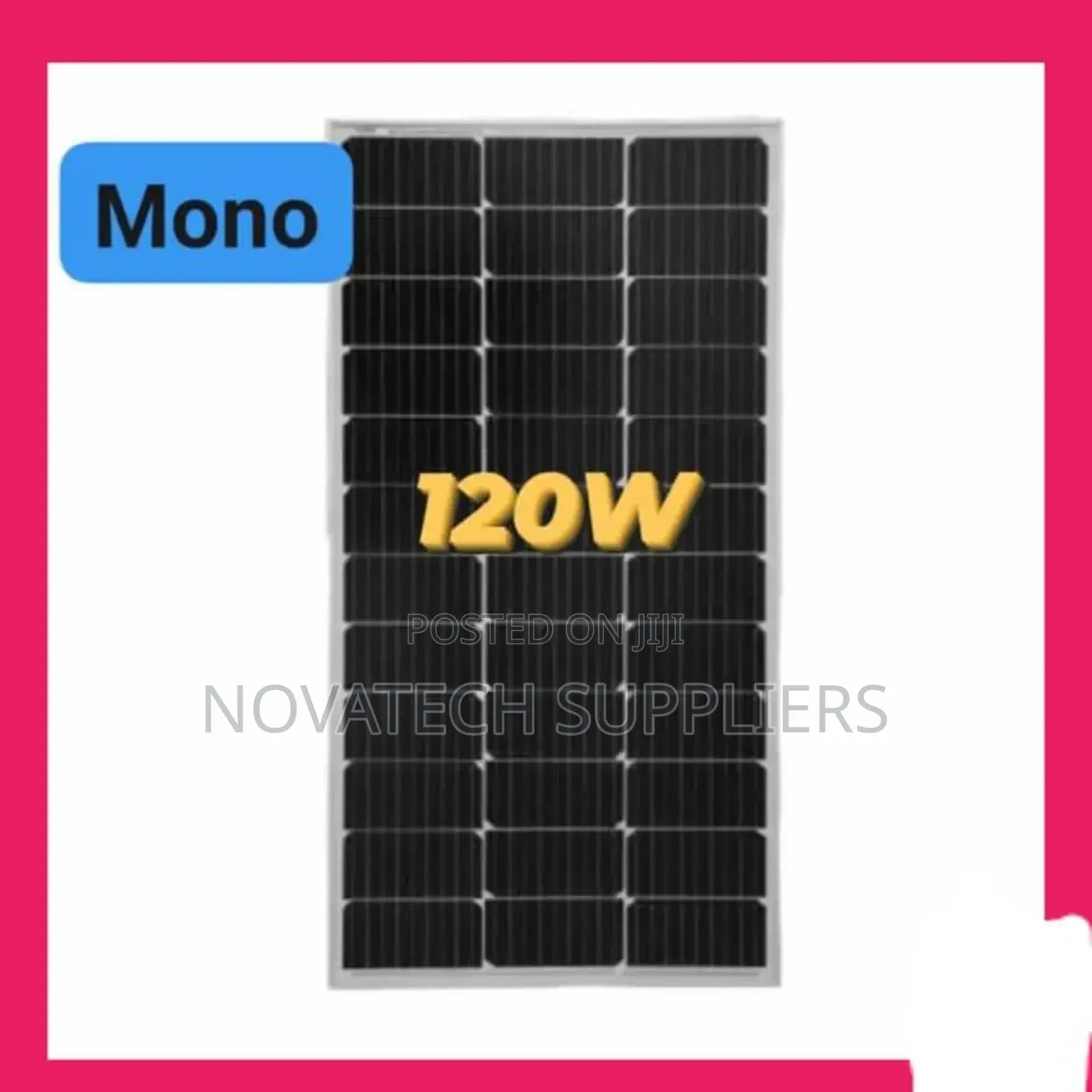 120W Mono Crystalline Solar Panels/ Tai Energy