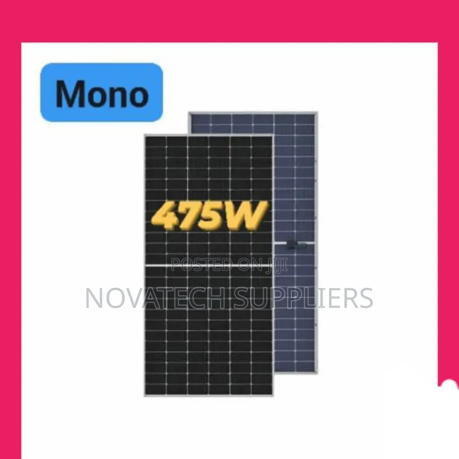 475W Mono Crystalline Solar Panels