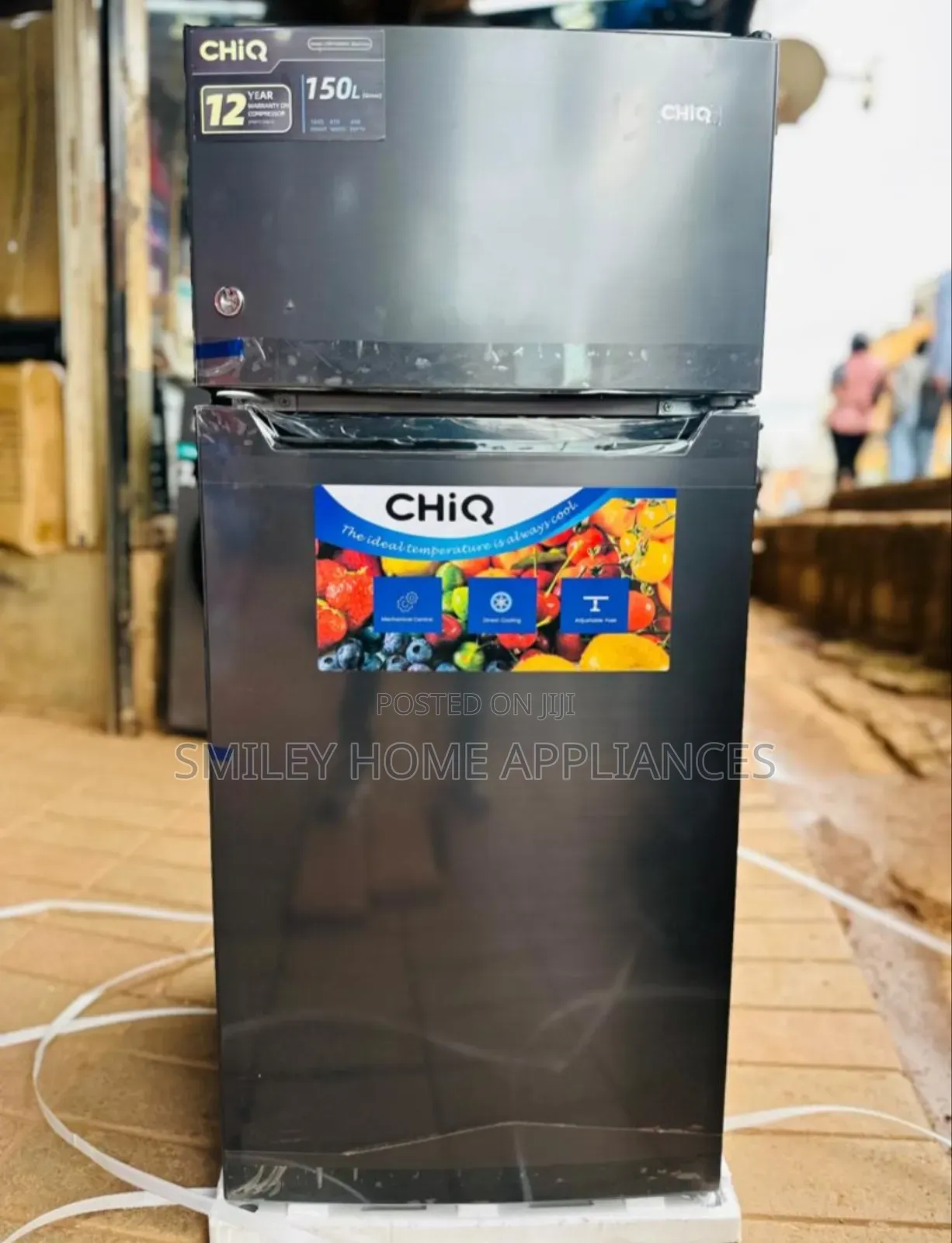Chiq 150ltrs Double Door Refrigerator