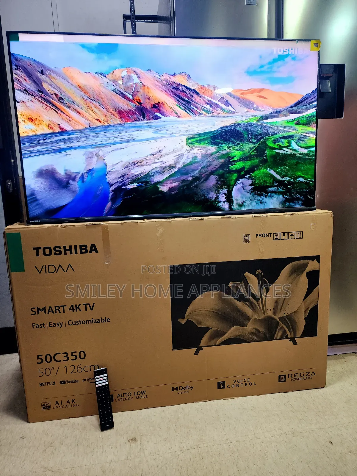 Toshiba 50inches UHD4K Smart Tv
