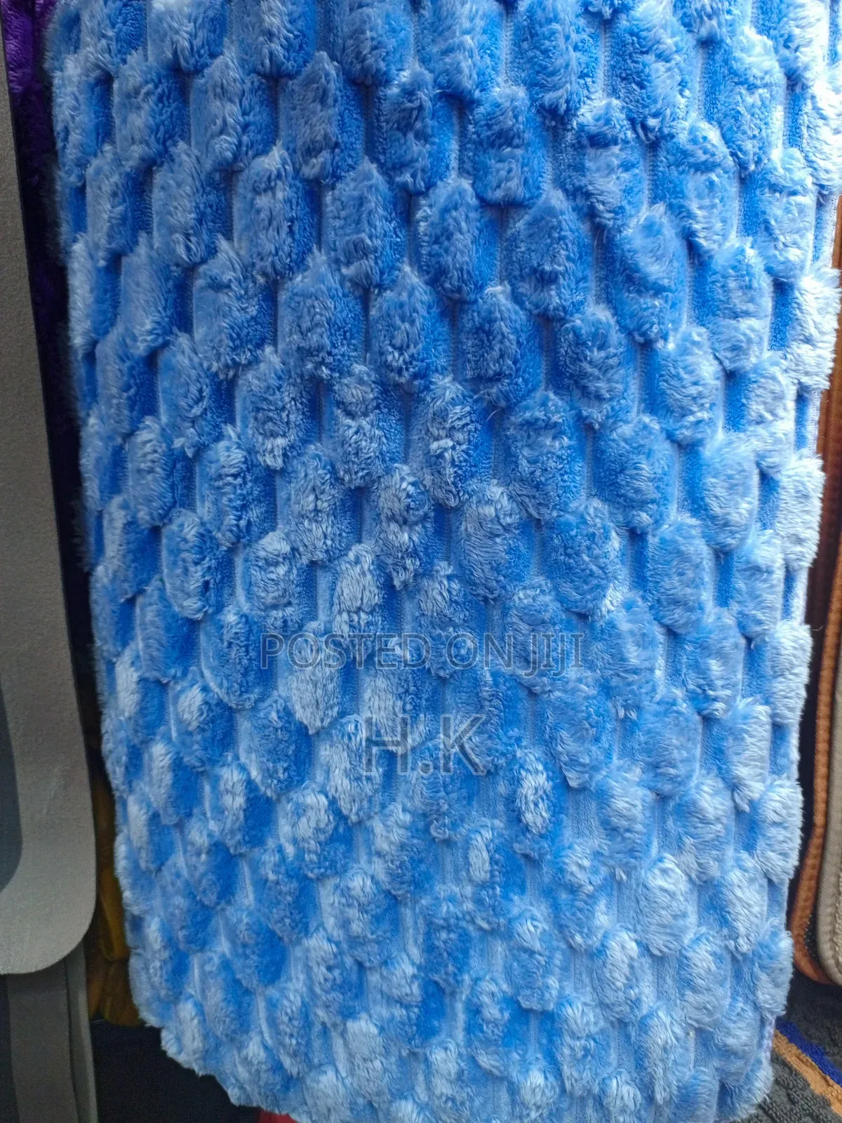 Doormat With a Textured, Raised Pattern.