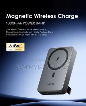 Oraimo Magpower 15 10000mah Wireless and Wired Power Bank