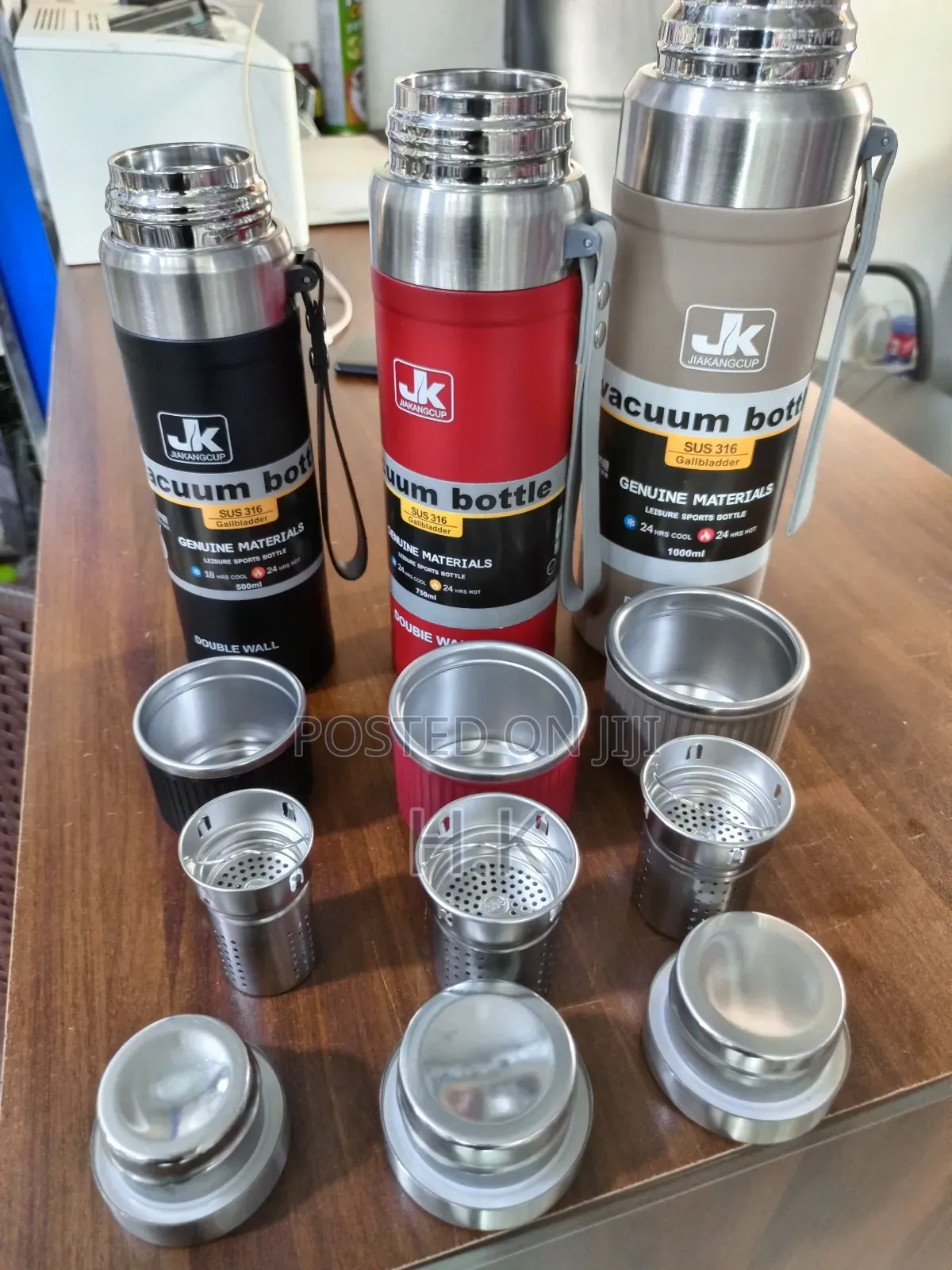 JK Jiakang Stainless Steel Vacuum Bottle 1000ml