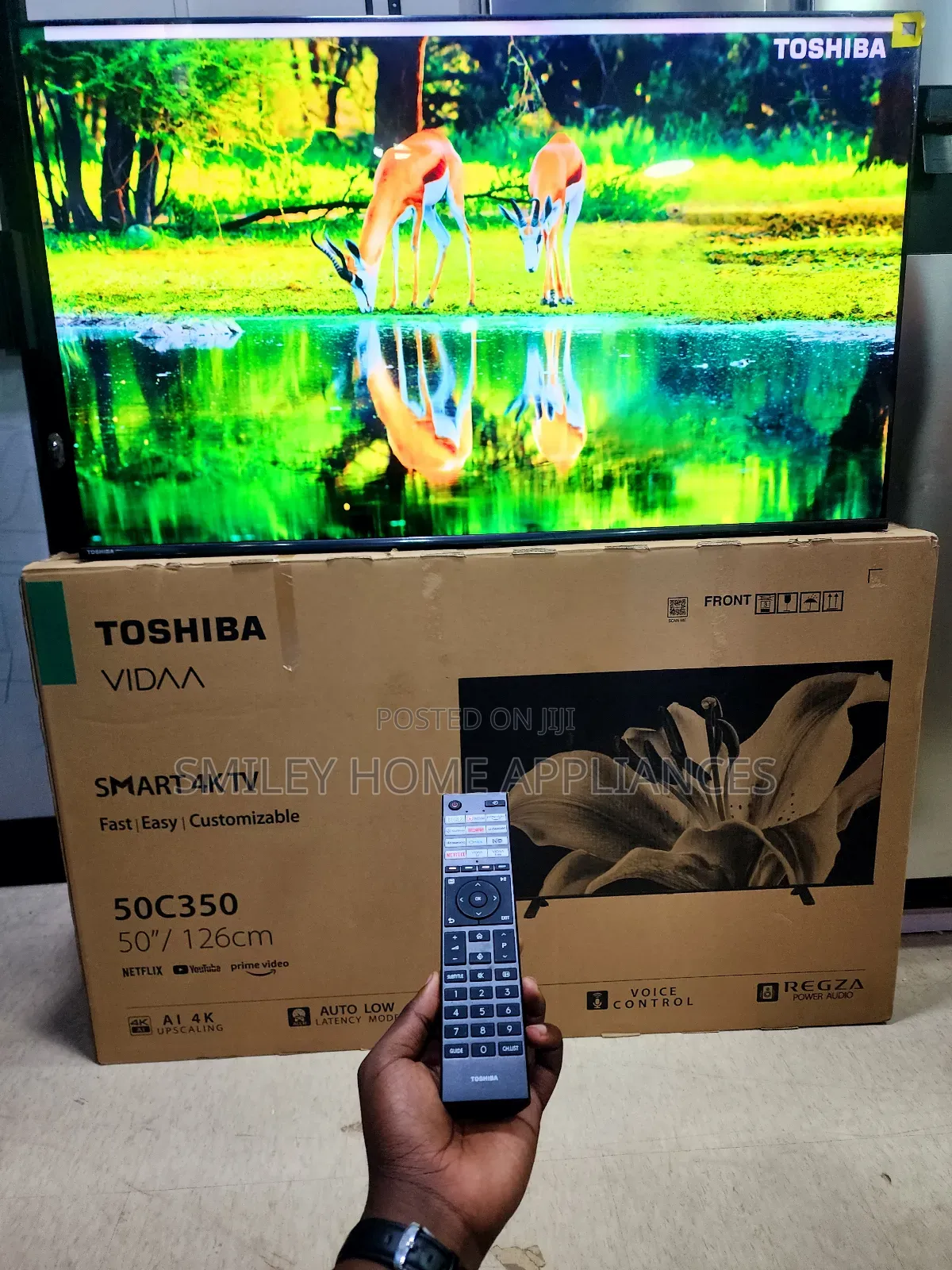 Toshiba 50inches Vidaa UDH4K Smart Tv
