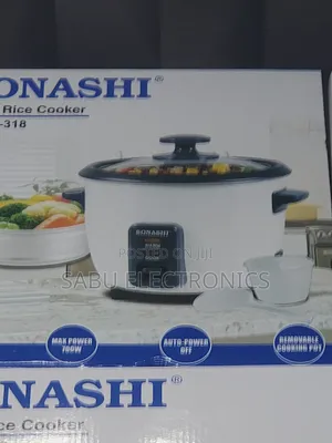 Multifunctional Sonashi Rice Cooker and Food Steamer 1.8L