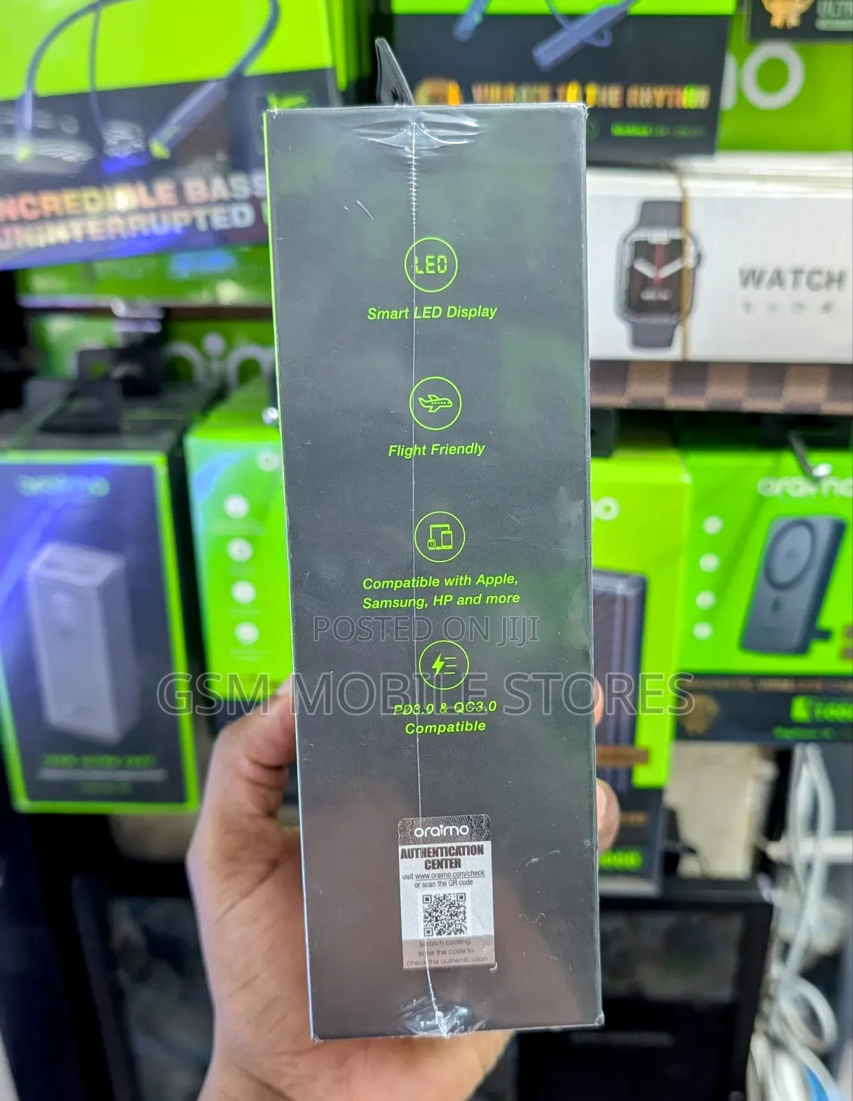 Oraimo Powerjet 130 27600mah 130w Power Bank