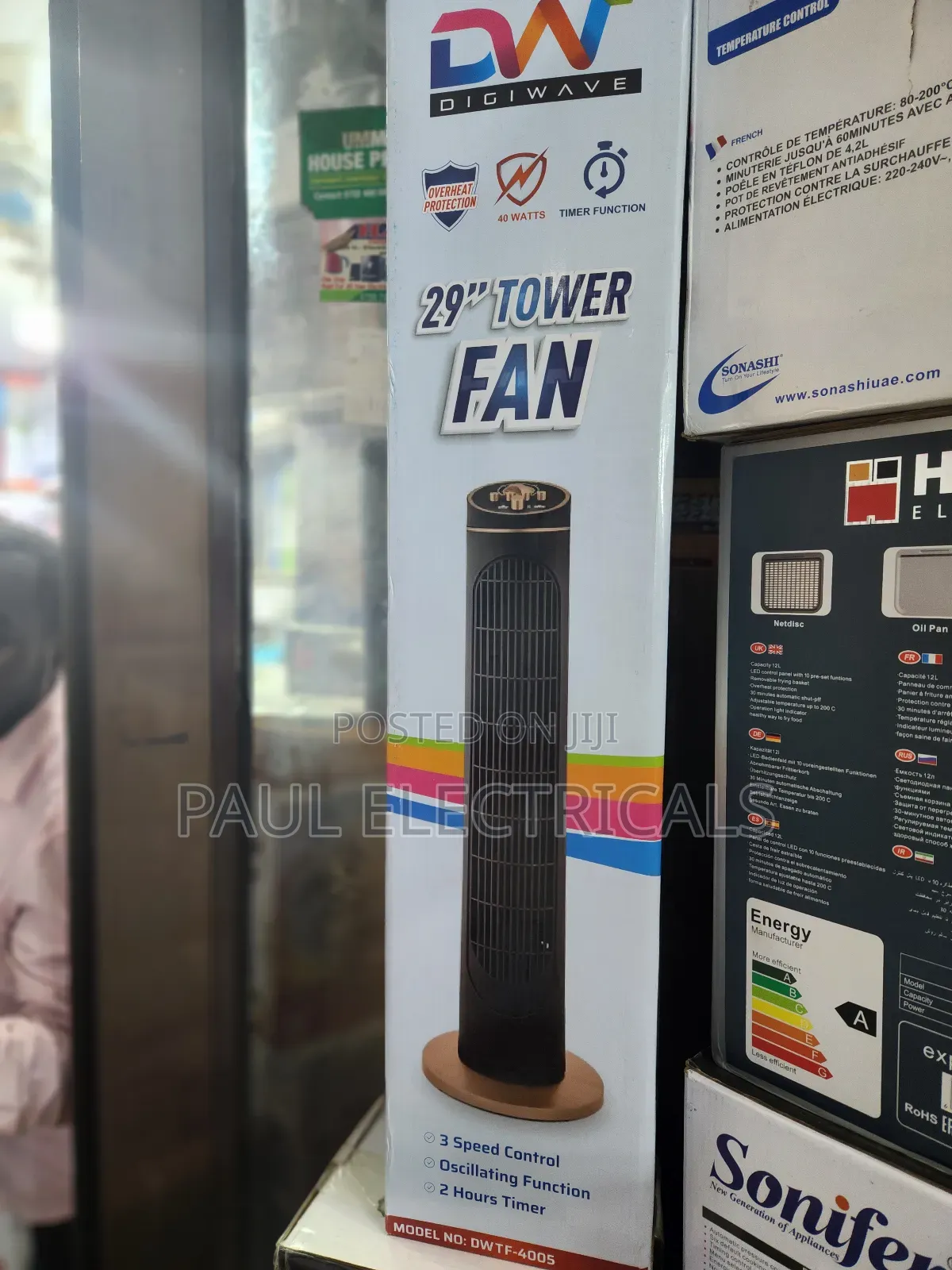 Dw Tower Fan 29"