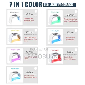 7 Colors Led Skin Light Therapy