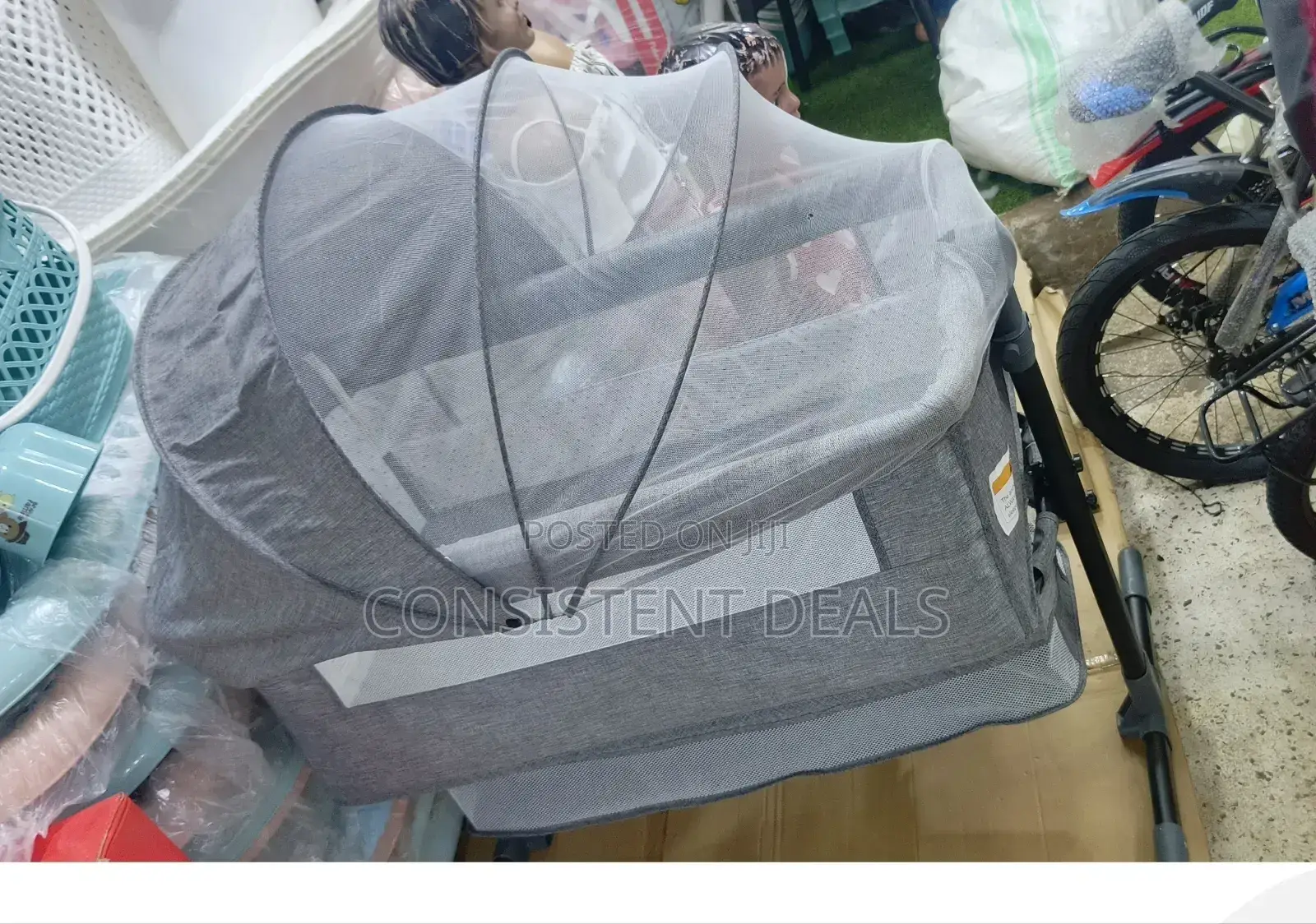 Baby Cradle Bed With Mosquito Net