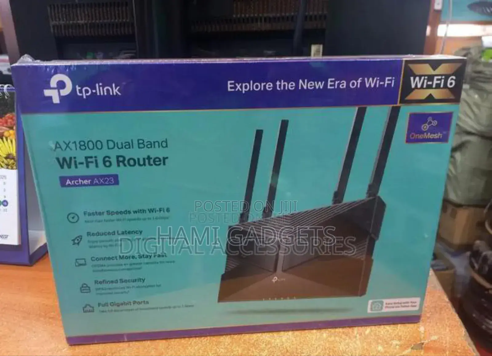 Tplink Wifi6 Router AX1800 Daul Band Archer Ax23