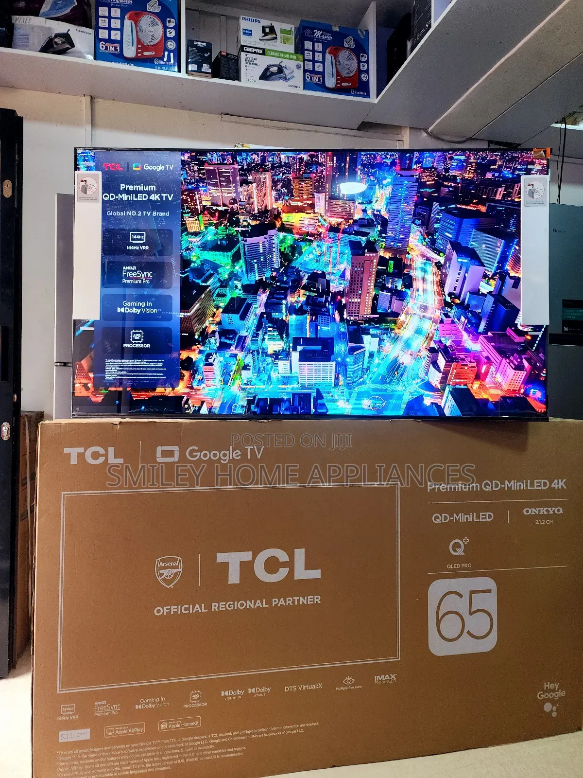TCL Premium QD-MINILED 65inches Android Tv