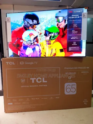 65inches TCL Google QLED Pro Miniled Smart Tv