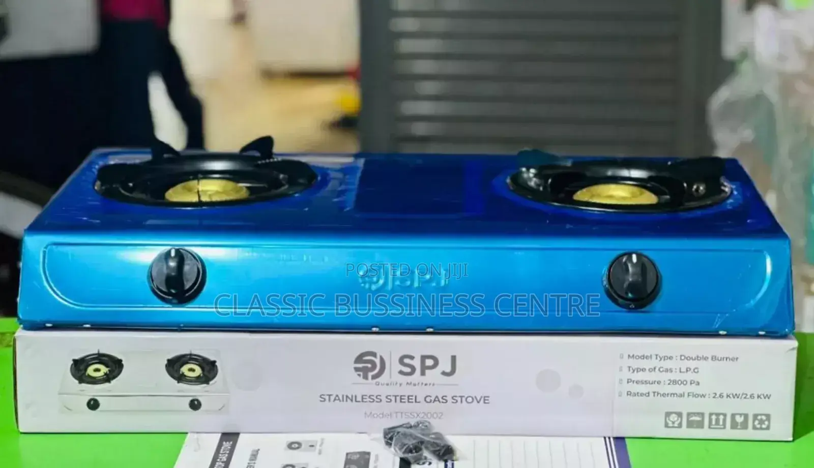 SPJ Double Gas Burner