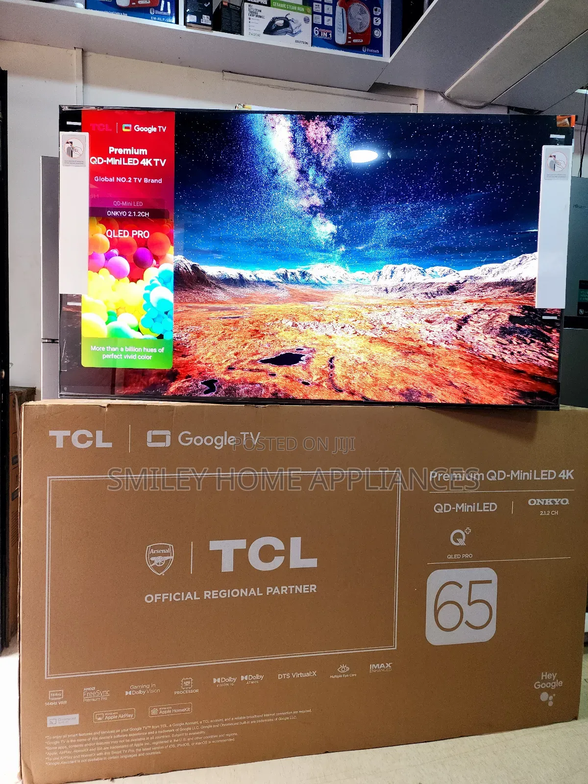 Brand New TCL QLED PRO Premium Qd-Miniled 65inches
