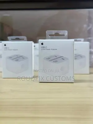 Photo - Apple 20w White Usb C Power Adapter