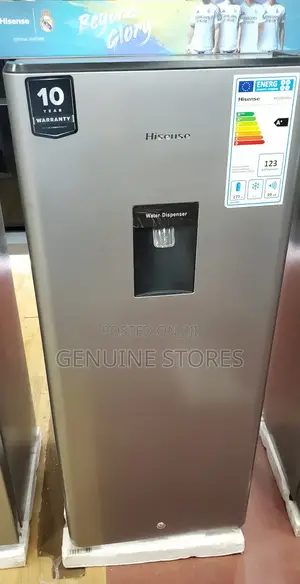 229 Litres Hisense Fridge With a Front Dispenser/Single Door