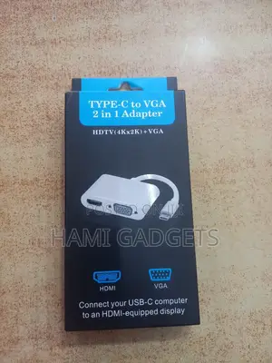 Type-C to VGA 2in1