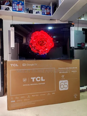 Newly Discounted TCL 65INCHES Premium Qd-Miniled Google Tv