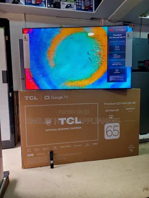 Newly Imported TCL 65inches QLED Premium Miniled Google Tv