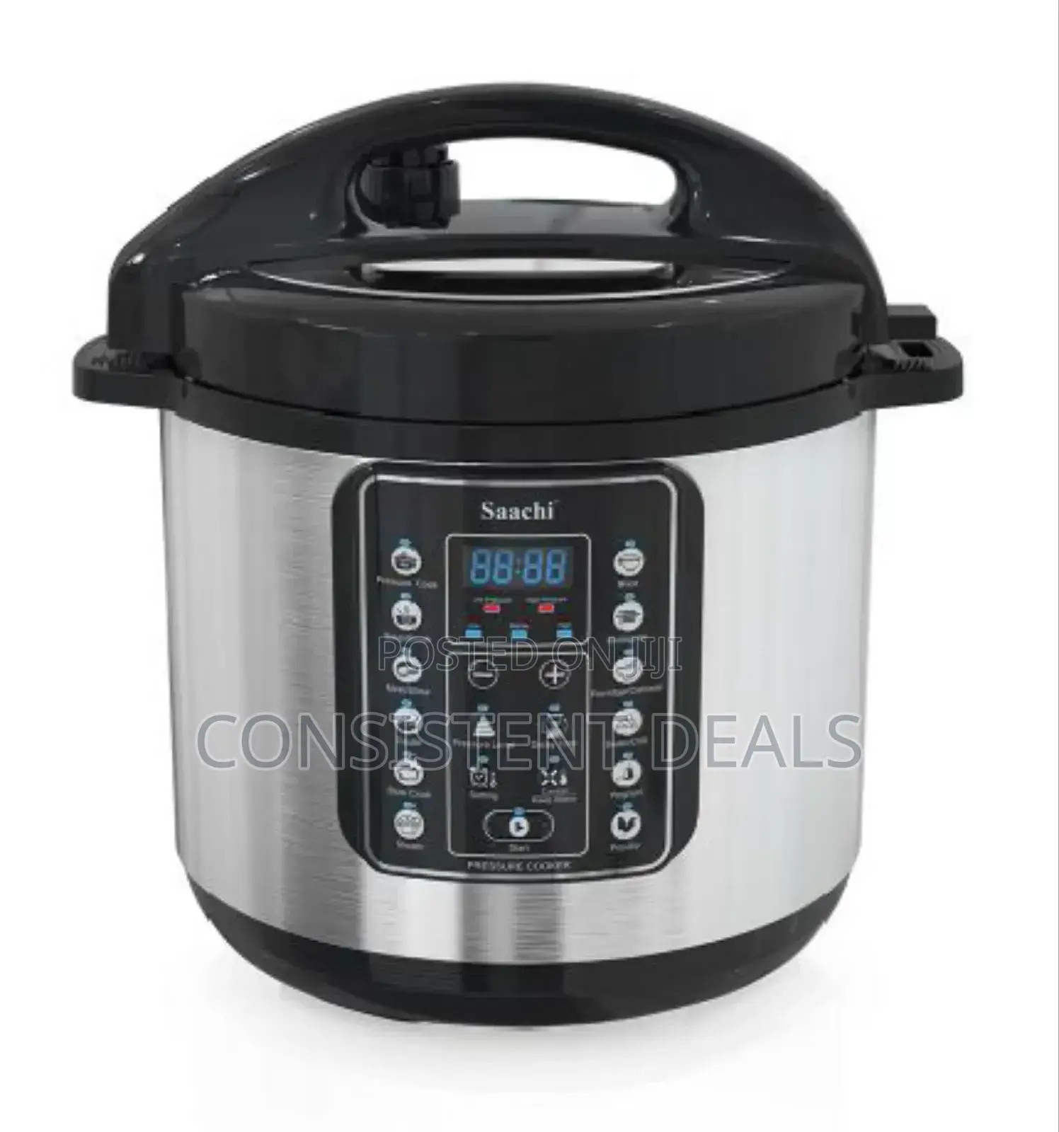 Saachi Touching Key 16in1 Electric Pressure Cooker 8L
