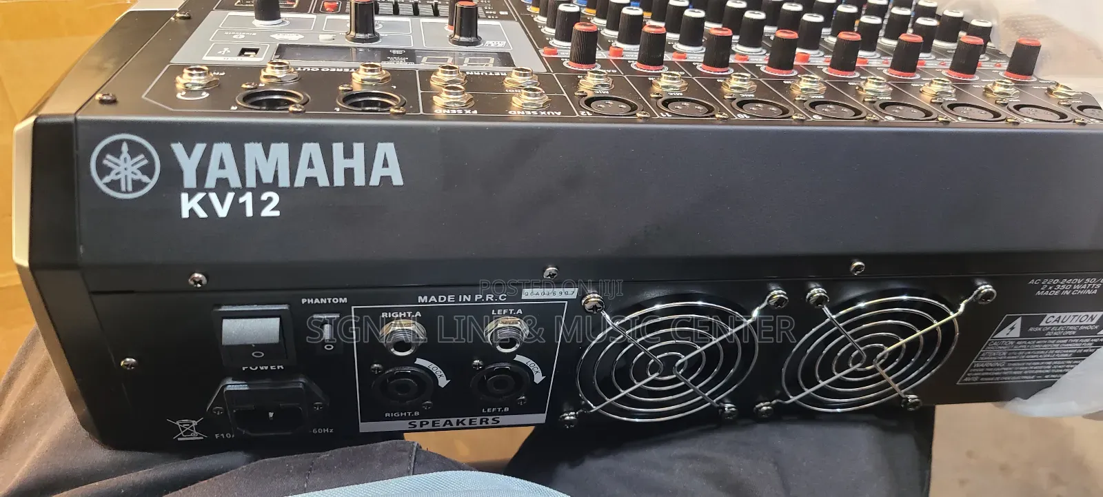 Yamaha Kv-120 Amp Mixer 12channels