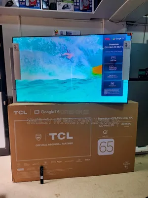 Newly Restocked TCL 65INCHES Premium Qd-Miniled Google TV