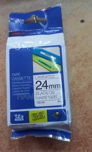 Brother Label Printer Tape Cassette H110 24mm