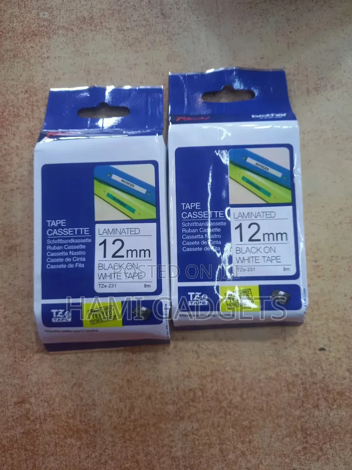 Brother Label Printer Tape 12mm H110