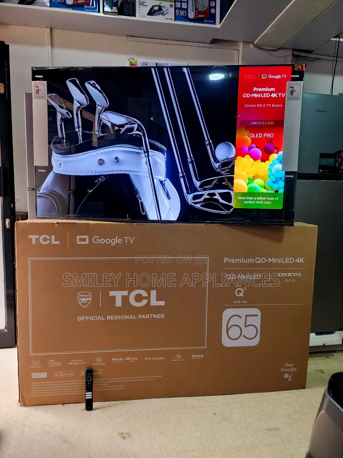 Brand New TCL Mini Qled Pro Google Tv