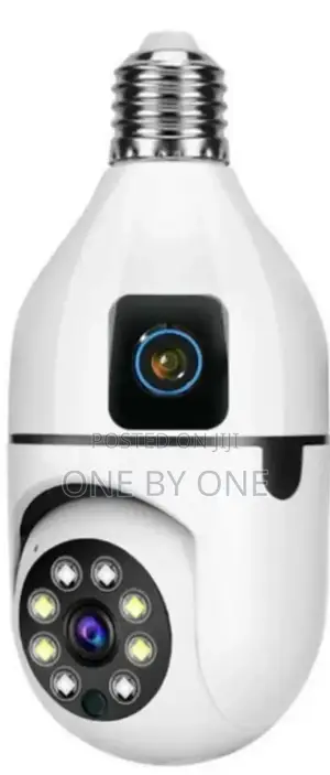 Bulb WIFI Dual 2 Lens Camera | WIFI Smart Camera V380 Pro
.